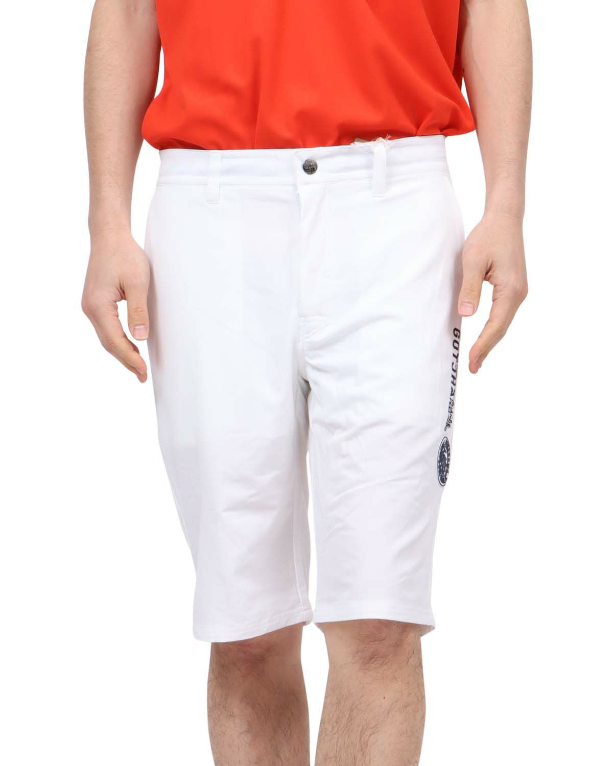 ホワイト：180cm67kg(Lサイズ着用)