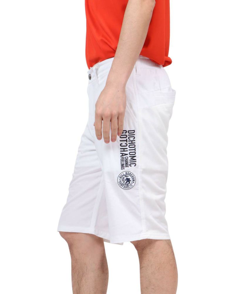 ホワイト：180cm67kg(Lサイズ着用)