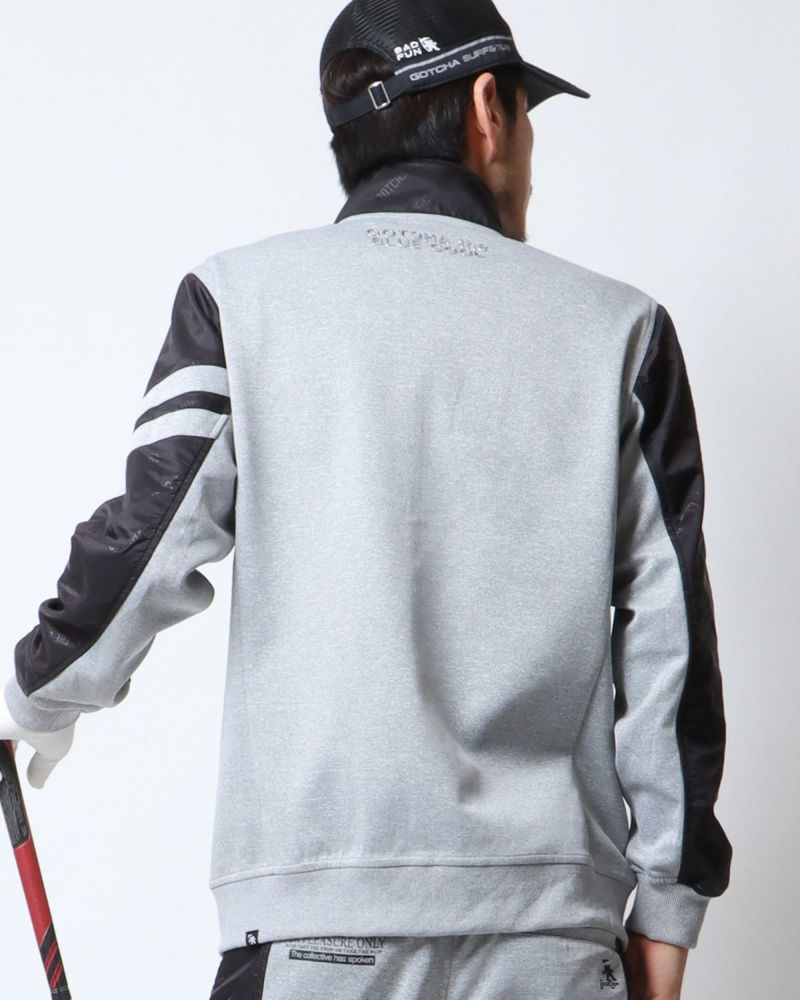 GOTCHA GOLF] 撥水 ポンチ ナイロン 切替 ジャケット | PEET