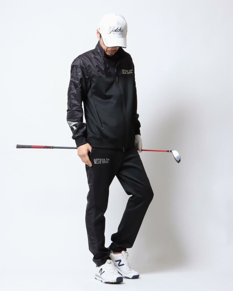 GOTCHA GOLF] 撥水 ポンチ ナイロン 切替 ジャケット | PEET