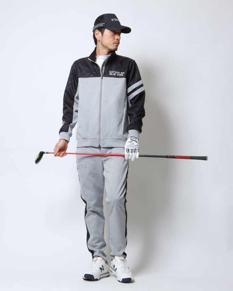 最新作 カールカナイゴルフ ガッチャゴルフ セットアップ グレー