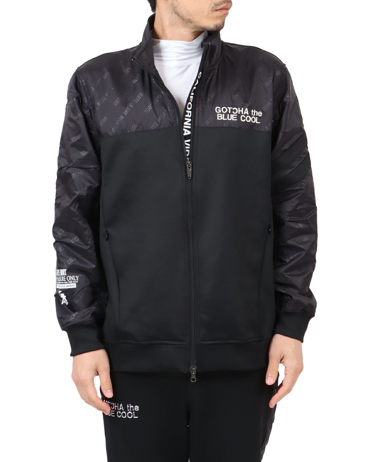 ブラック：180cm67kg(Lサイズ着用)