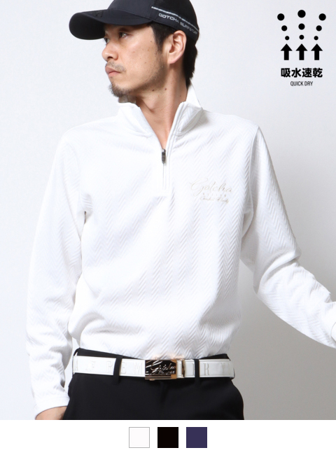 ホワイト：180cm67kg(Lサイズ着用)