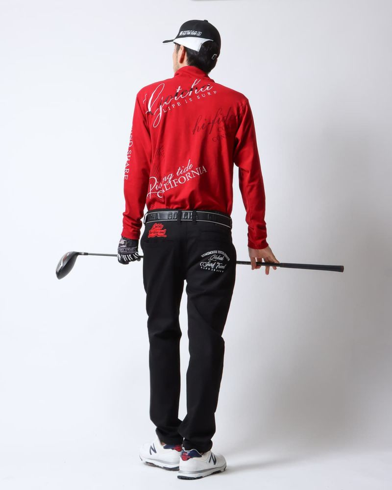 GOTCHA GOLF] 2トーン ハーフジップ ロング ポロ | PEET ONLINE STORE