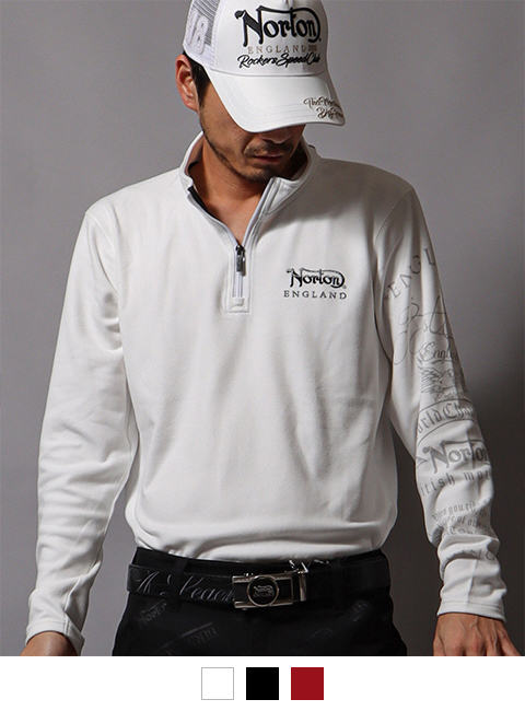 ホワイト：180cm67kg(Lサイズ着用)