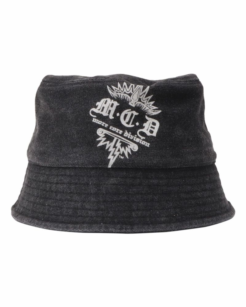 MCD] バック 抜染 デニム バケットハット | PEET ONLINE STORE