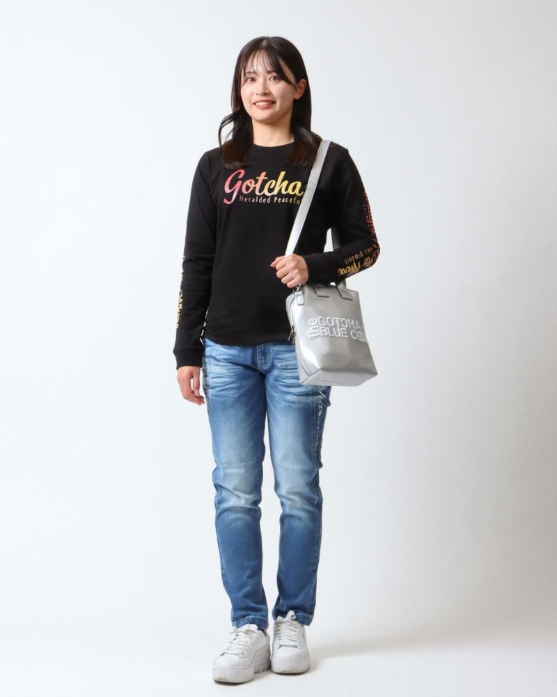 GOTCHA] ストレッチ バック ロゴ デニムパンツ | PEET ONLINE STORE