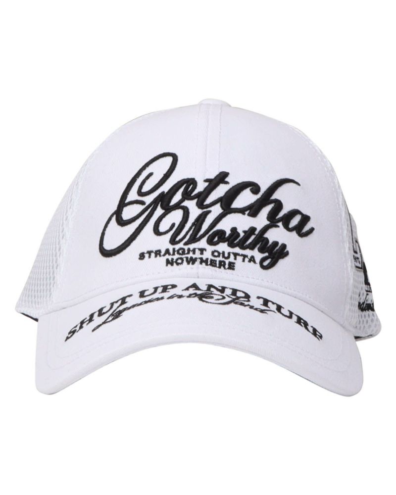 GOTCHA GOLF] ベーシック 3D 刺繍 メッシュ キャップ | PEET