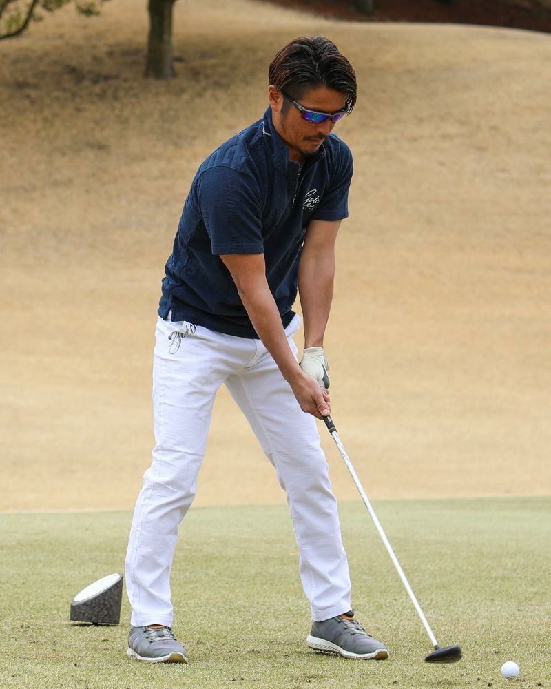 GOTCHA GOLF] ストレッチ オルテガ ジャカード ロングパンツ