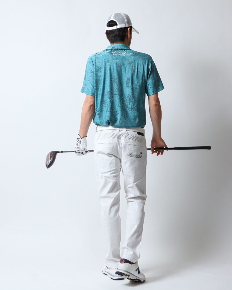 エメラルドグリーン：180cm67kg(Lサイズ着用)