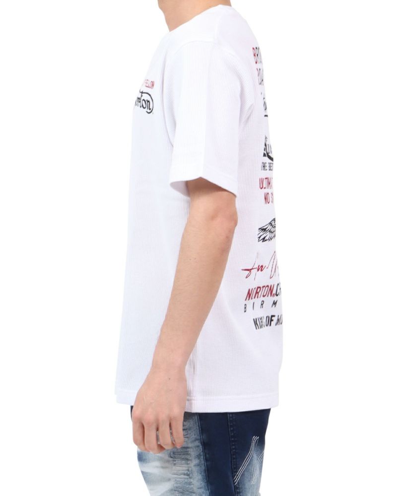 ホワイト：180cm67kg(Lサイズ着用)