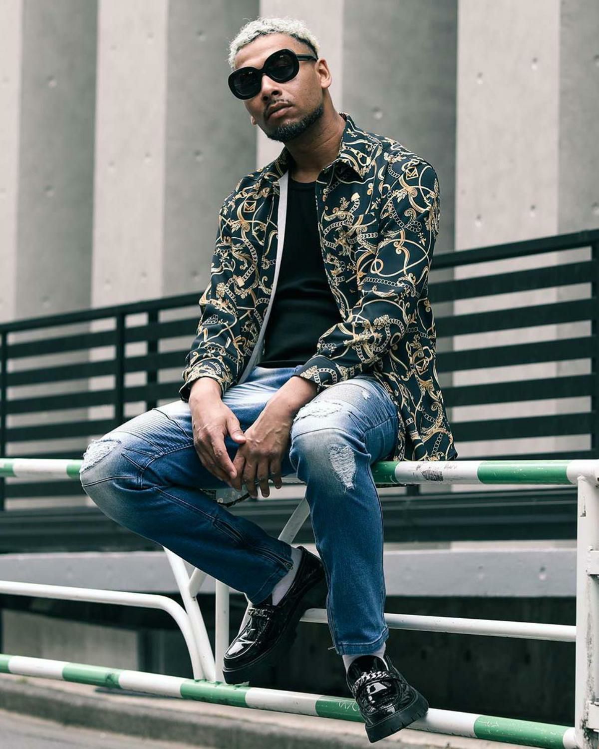 Karl Kani] ライダース ダメージ デニムパンツ | PEET ONLINE STORE