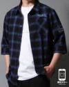 ブルー：178cm/75kg(Lサイズ着用)