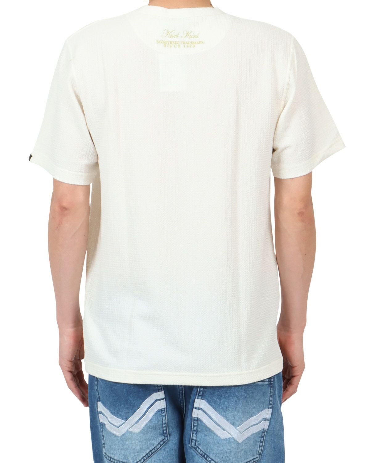 オフホワイト：180cm67kg(Lサイズ着用)