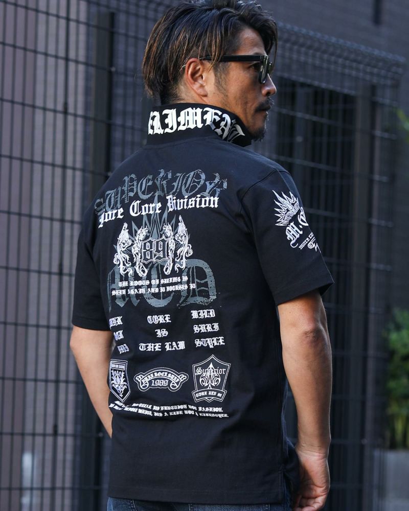 ブラック:173cm/72kg(Lサイズ着用)