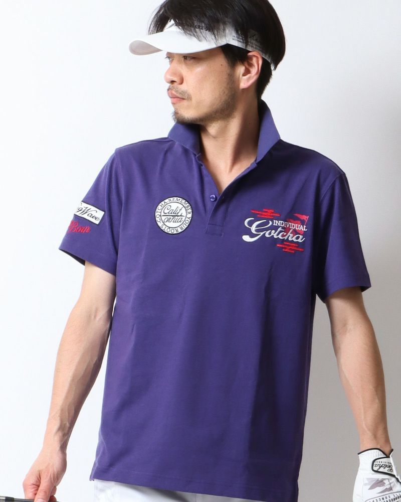 パープル：180cm67kg(Lサイズ着用)