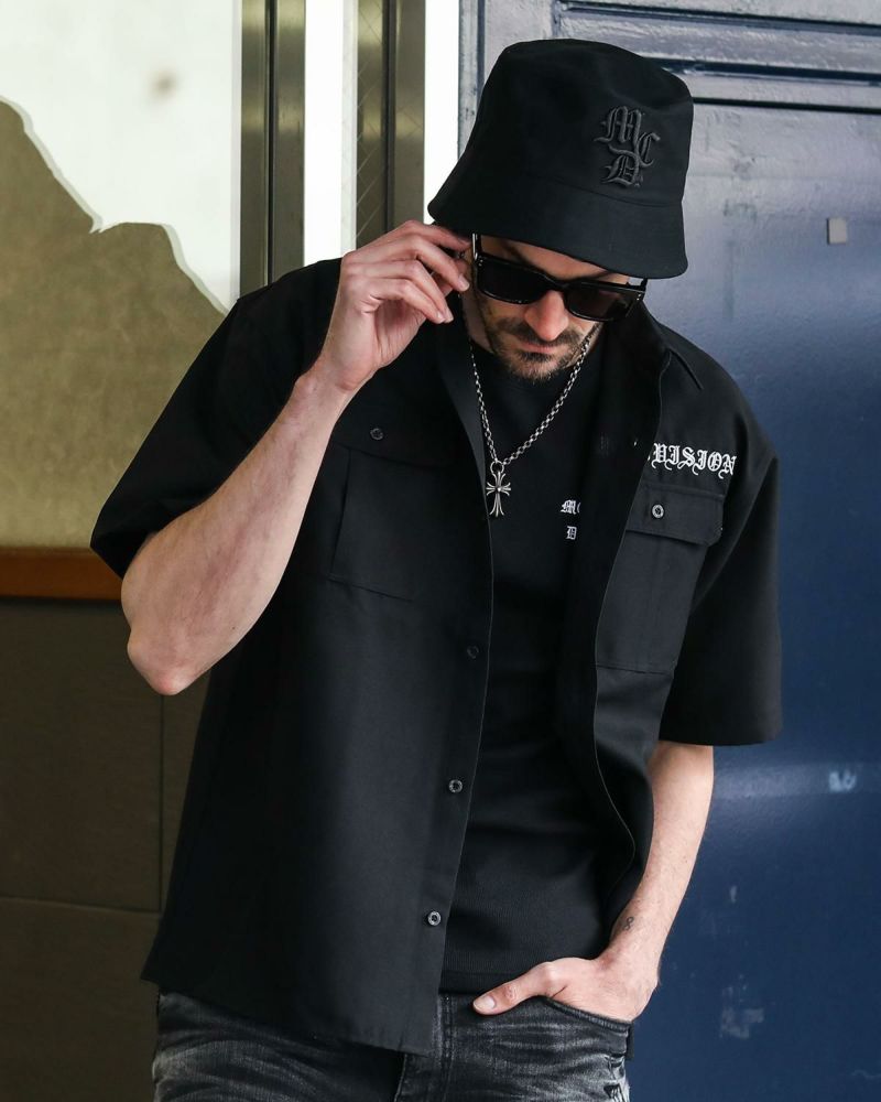 ブラック：186cm(Lサイズ着用)