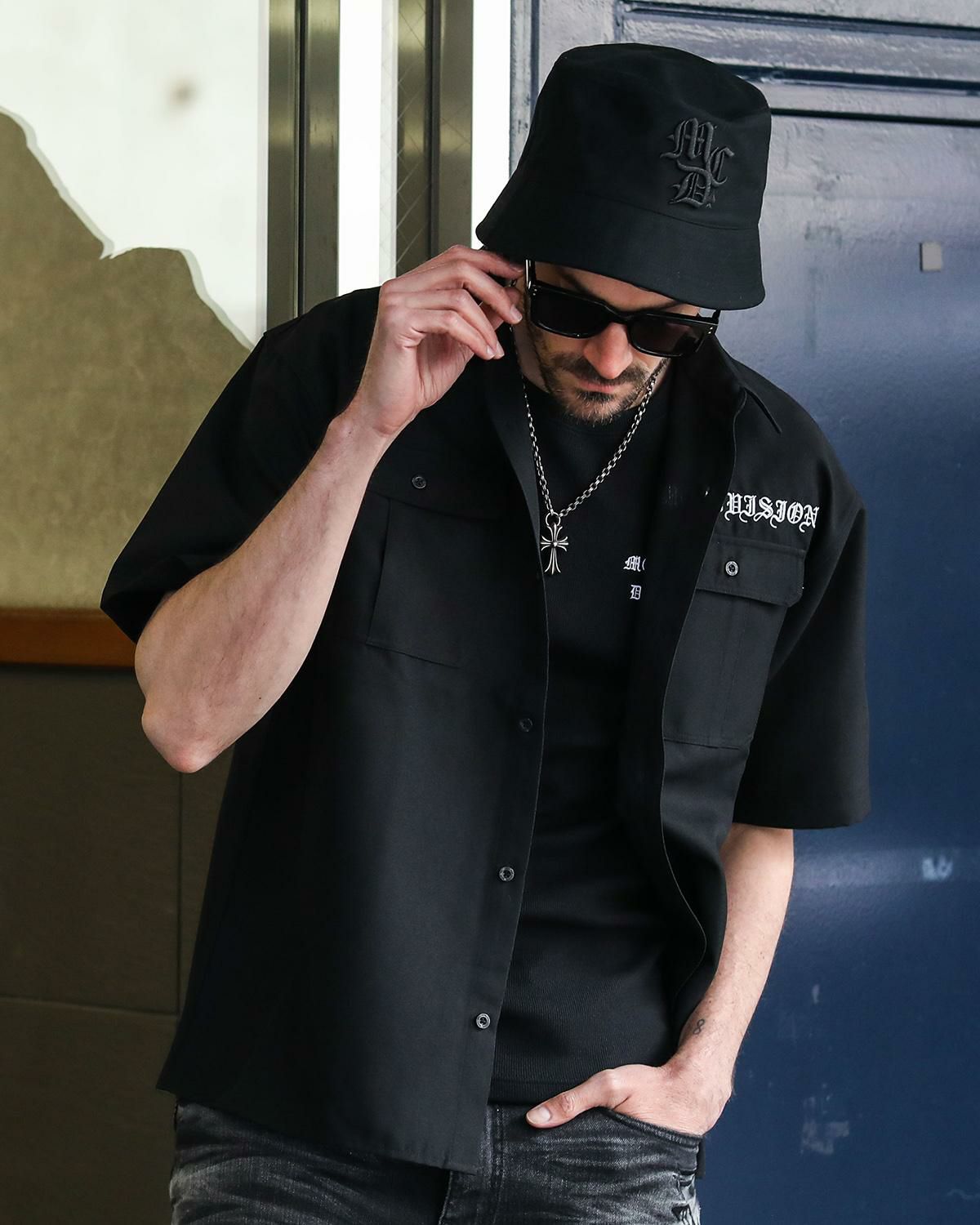 ブラック：186cm(Lサイズ着用)