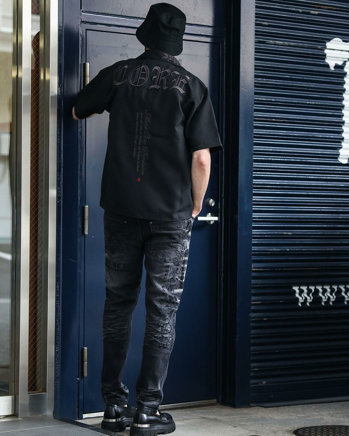 ブラック：186cm(Lサイズ着用)