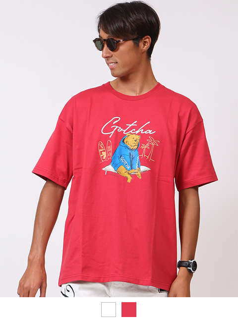 レッド：178cm68kg(XLサイズ着用)