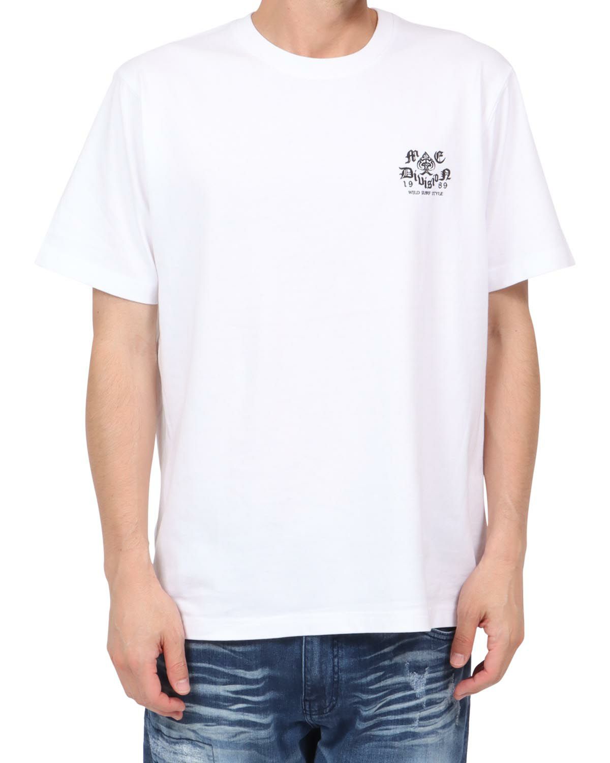 ホワイト：180cm67kg(Lサイズ着用)