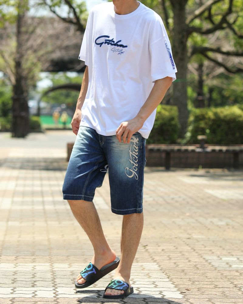 ホワイト：180cm67kg(Lサイズ着用)