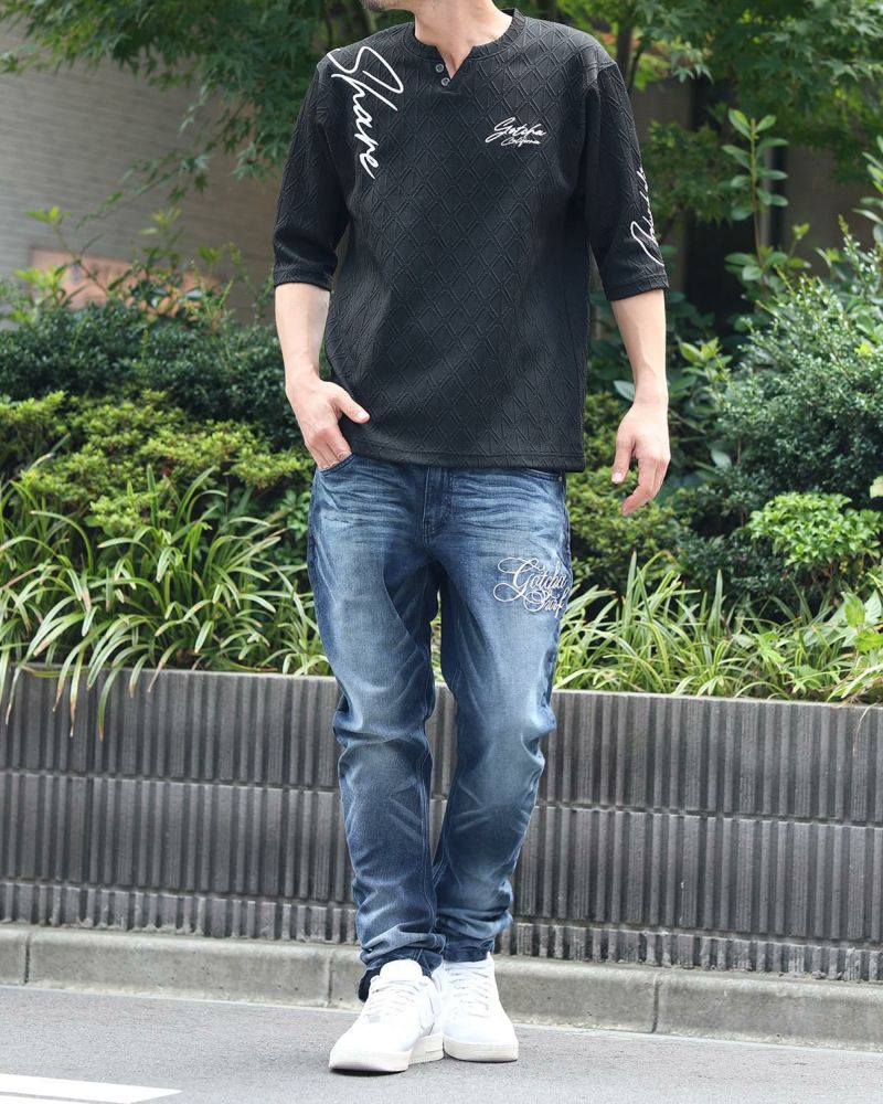 ブラック：180cm67kg(Lサイズ着用)