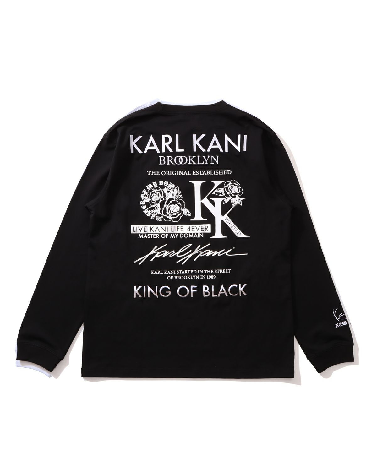 Karl Kani] モノトーン グラフィック ロンT | PEET ONLINE STORE