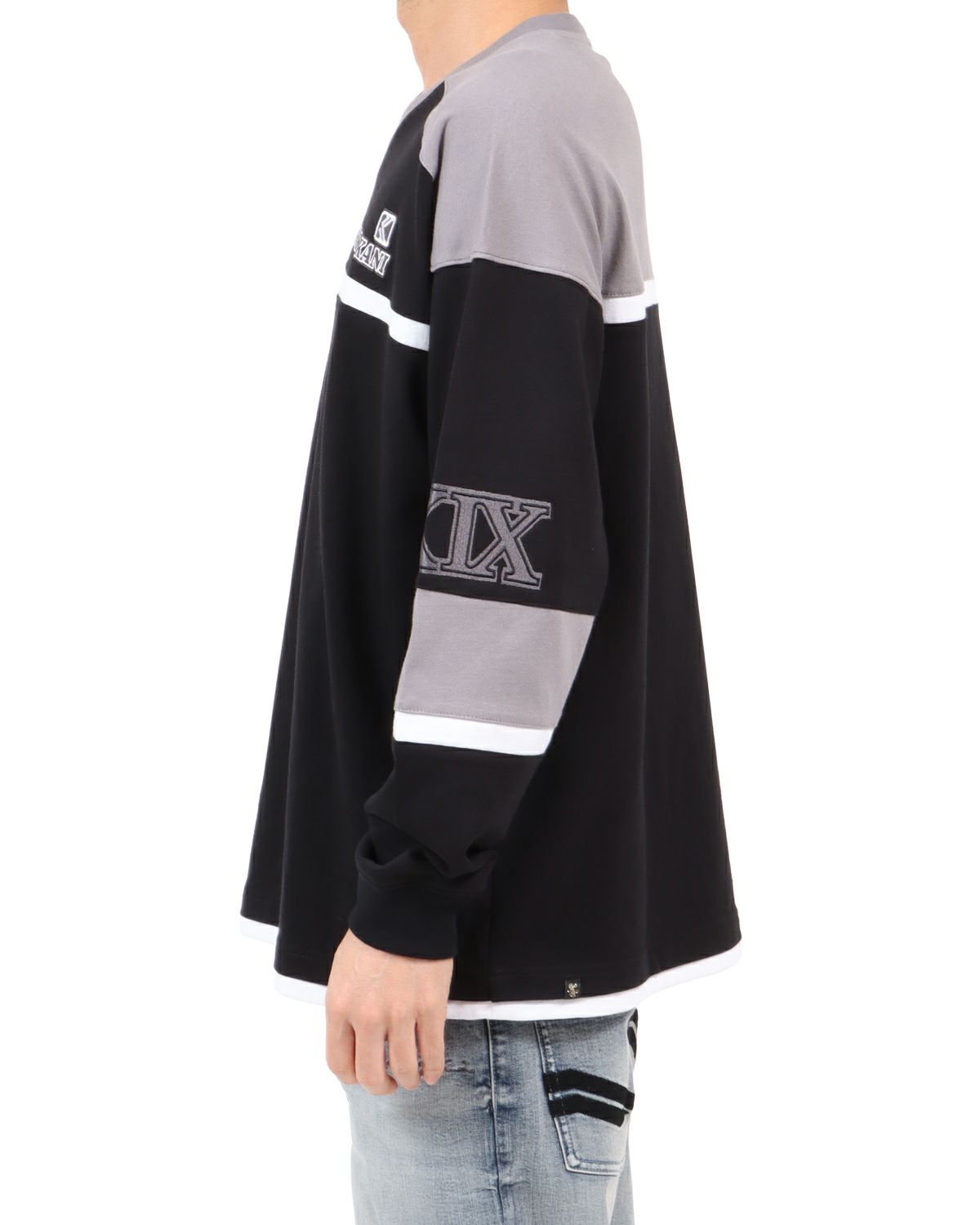 ブラック：180cm67kg(Lサイズ着用)