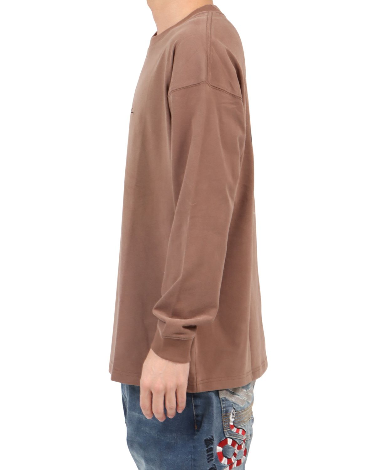 モカチャ：180cm67kg(Lサイズ着用)