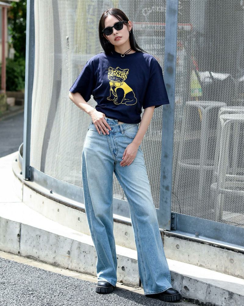 ネイビー：173cm(Lサイズ着用)