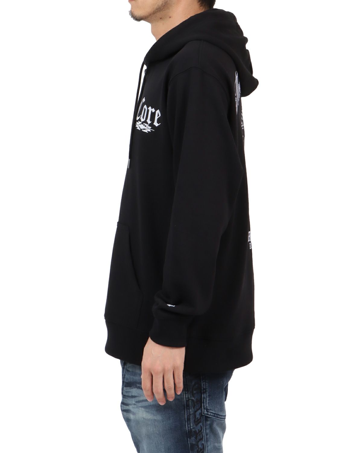 ブラック：180cm67kg(Lサイズ着用)