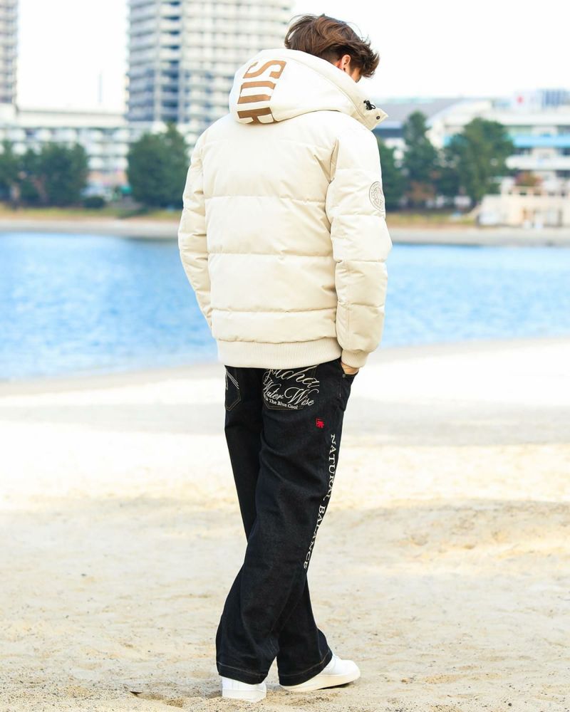 GOTCHA] ワイド ストレート リジット デニムパンツ | PEET ONLINE STORE