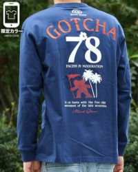 ネイビー：180cm67kg(Lサイズ着用)