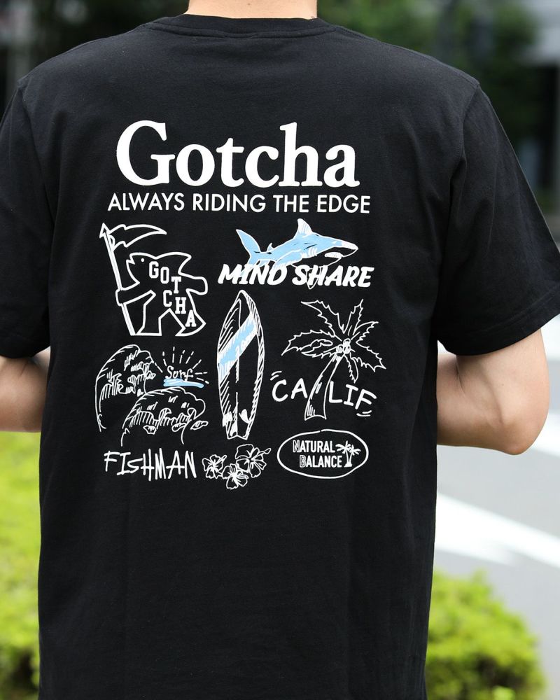 GOTCHA] JAPAN加工 スケッチ ロゴ Tシャツ | PEET ONLINE STORE