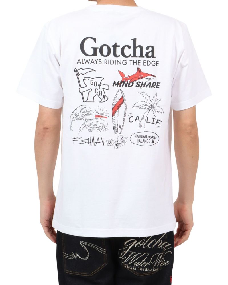 ロゴ刺繍Tシャツ（WHITE / BLACK） – MES VACANCES