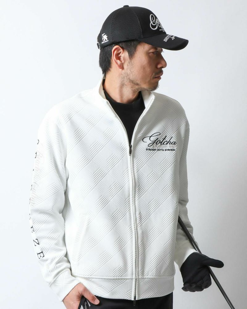 GOTCHA GOLF] ジャカード スタンド ジップ ジャケット | PEET ONLINE STORE