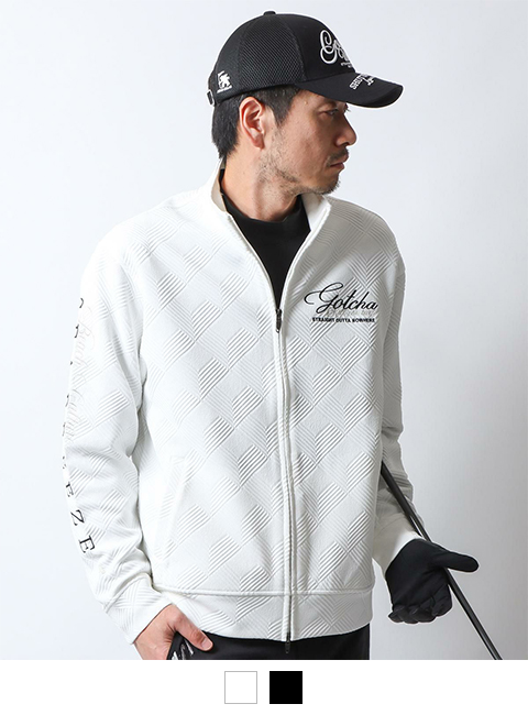 ホワイト：180cm67kg(Lサイズ着用)