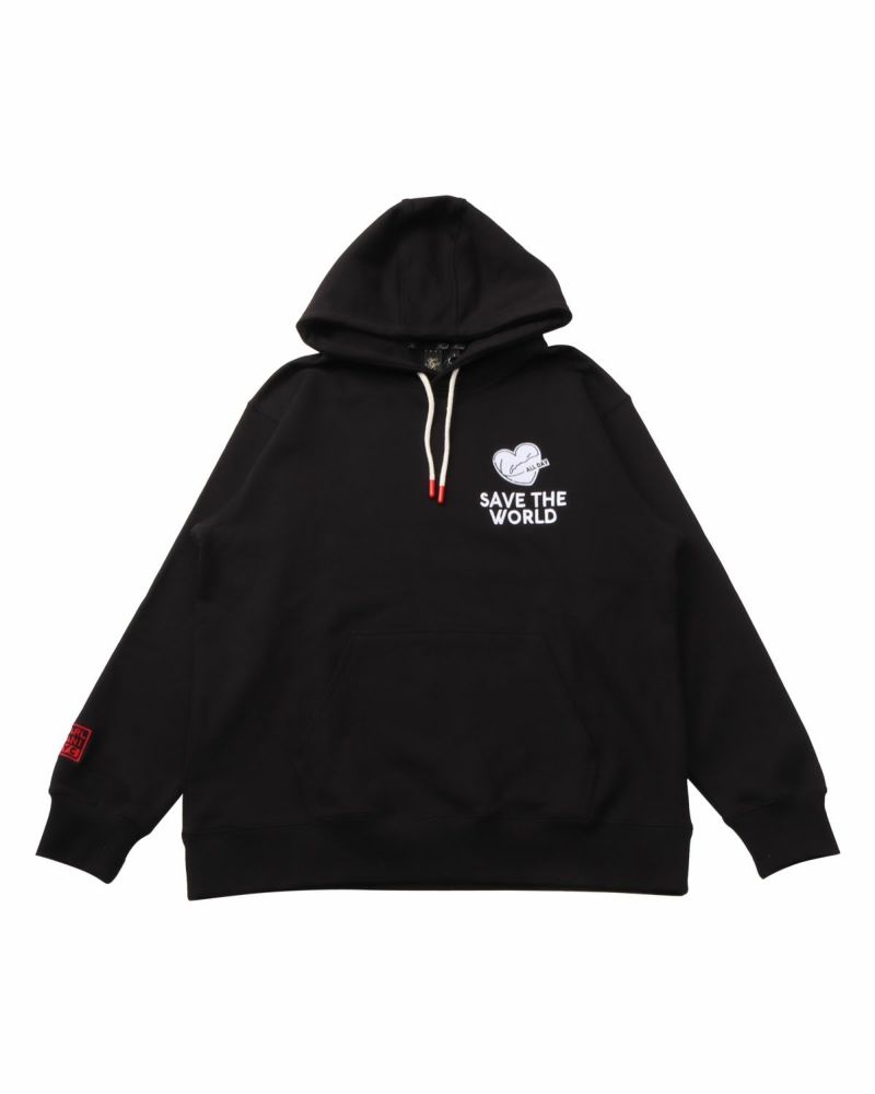 Karl Kani] セーブ ザ ワールド パーカー | PEET ONLINE STORE