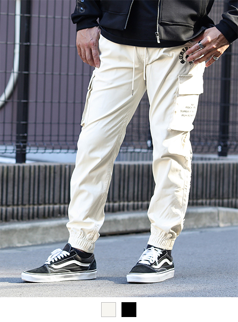 オフホワイト：173cm/72kg(Lサイズ着用)