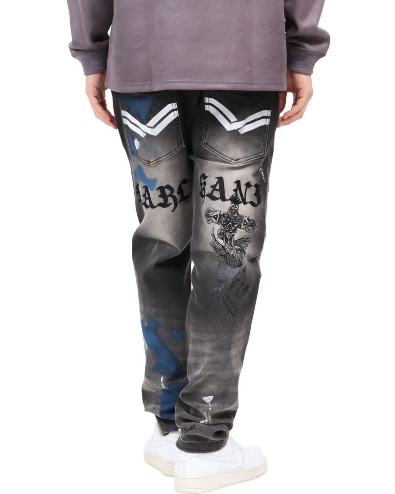 Karl Kani] ストレッチ ロゴ デニムパンツ | PEET ONLINE STORE