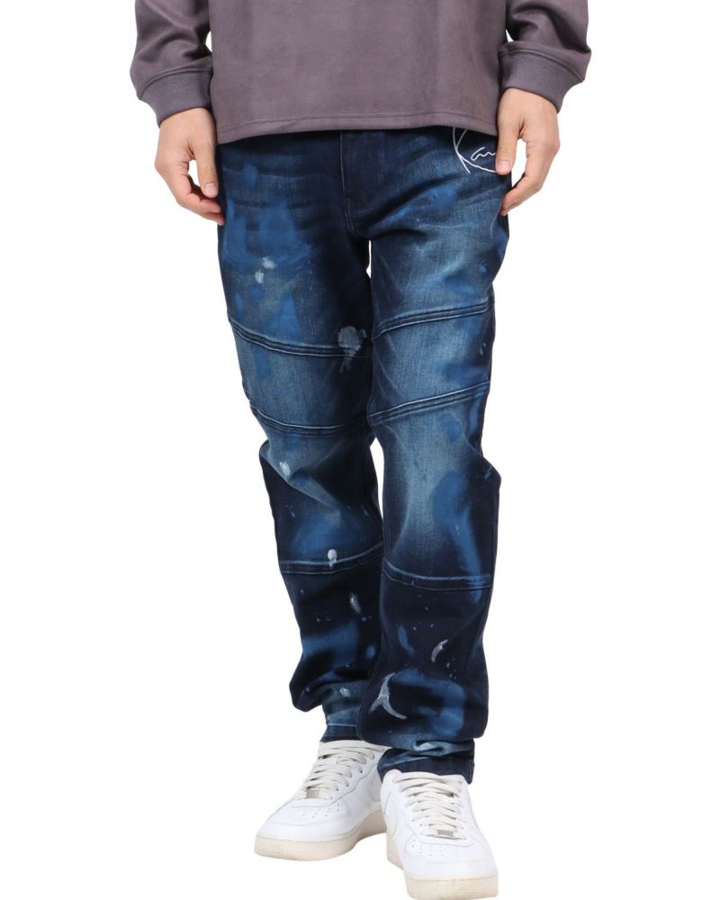 Karl Kani] ストレッチ ロゴ デニムパンツ | PEET ONLINE STORE