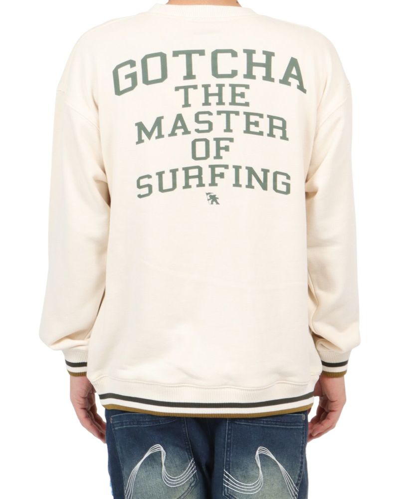 GOTCHA] サガラ ユニバーシティ ロゴ トレーナー | PEET ONLINE STORE