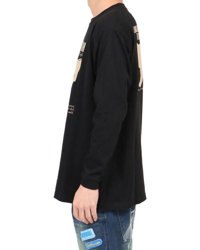 ブラック：180cm67kg(Lサイズ着用)