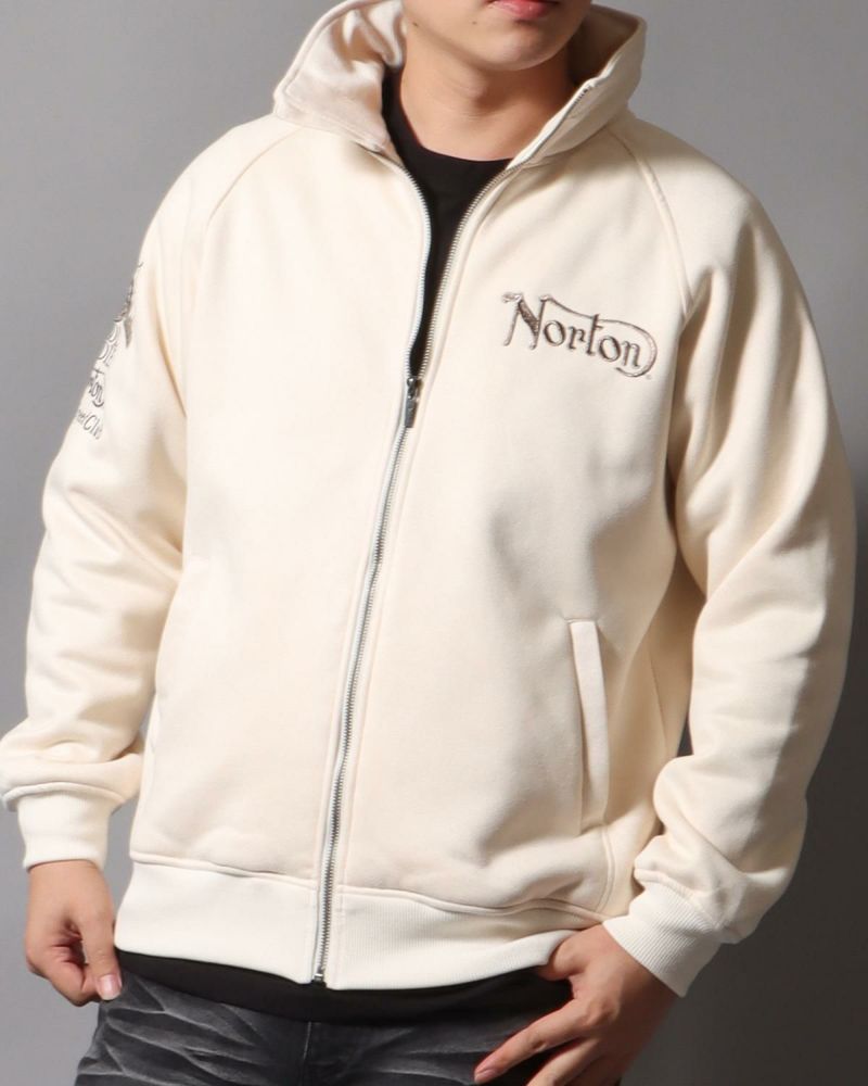 新品 Norton ノートン 裏ボアトレーナー(3L)楽天市場】ノートン Norton 服 アパレル 253N1307 ポリスウェード 裏ボア ジップ パーカー フーディ スウェット カジュアル メンズ 送料無料 新作 : アメリカンバース [ノートン] エンブレムロゴ刺繍 裏ボア モイストスウェード スウェットパーカー メンズ 253n1307
