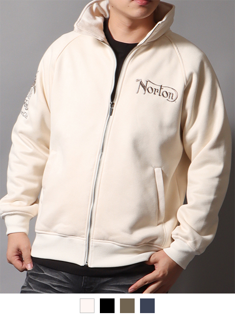 オフホワイト：178cm/75kg(Lサイズ着用)