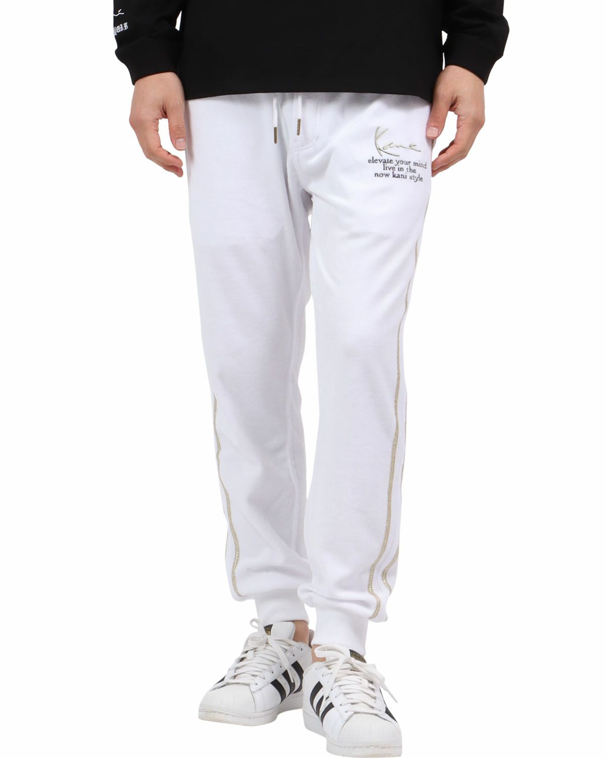 ホワイト：180cm67kg(Mサイズ着用)