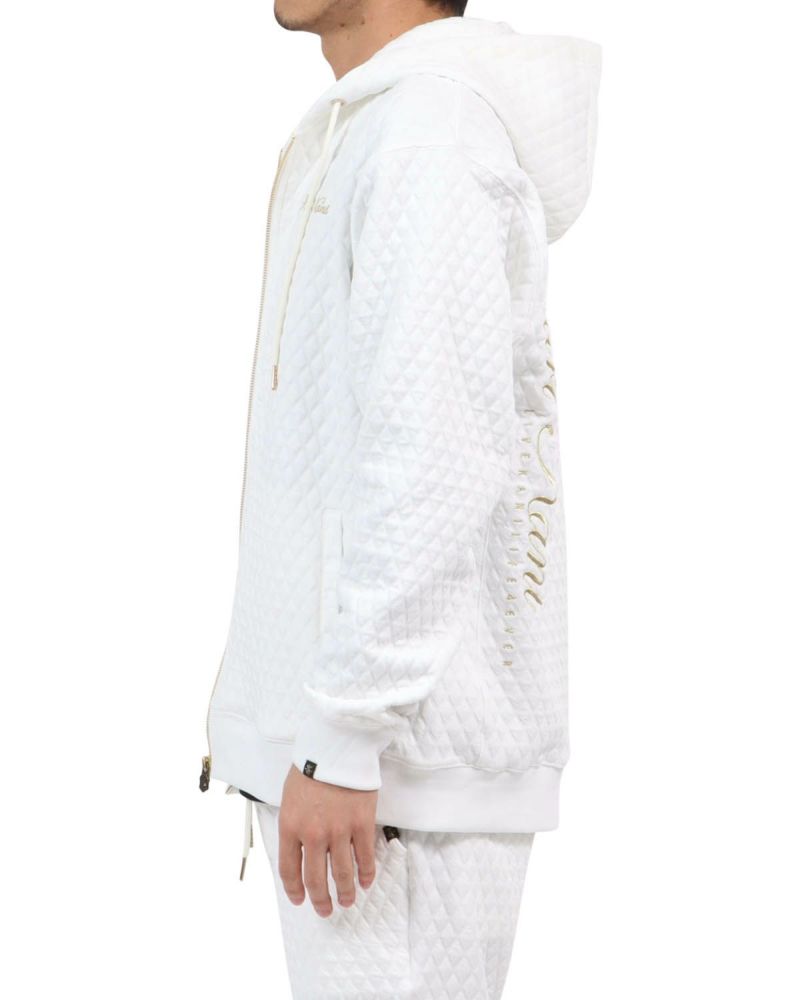 [Karl Kani] キルト ジャカード フルジップ パーカー　XXXL Karl Kani] キルト ジャカード フルジップ パーカー | PEET