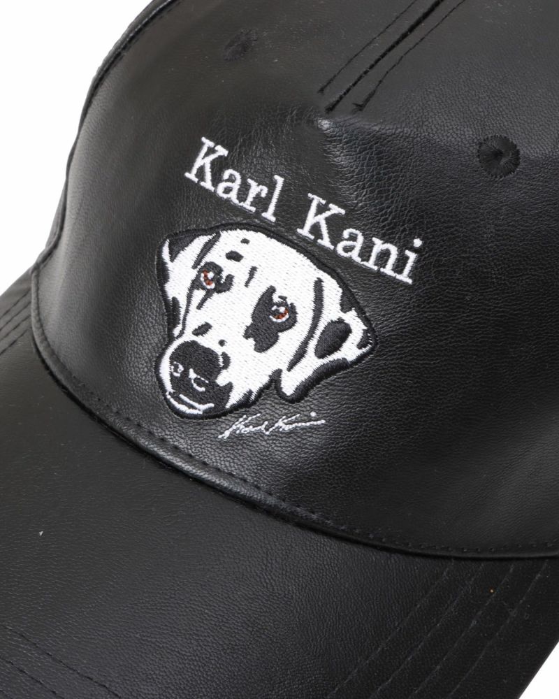 Karl Kani GOLF] PU レザー ドッグ 刺繍 キャップ | PEET ONLINE STORE