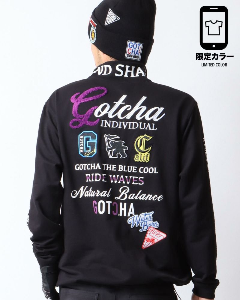 未使用 Gotcha golf L セットアップ ブラック スウェット上下 セットアップ | PEET ONLINE STORE